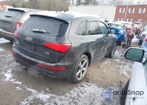 2014 Audi Q5 3.0T Premium Plus from USA, damaged, VIN WA1DGAFP7EA011046